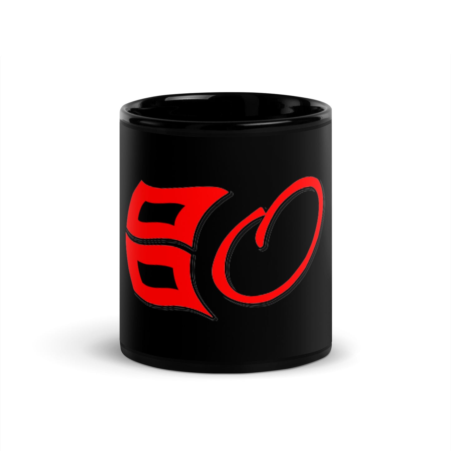 Black Glossy Mug