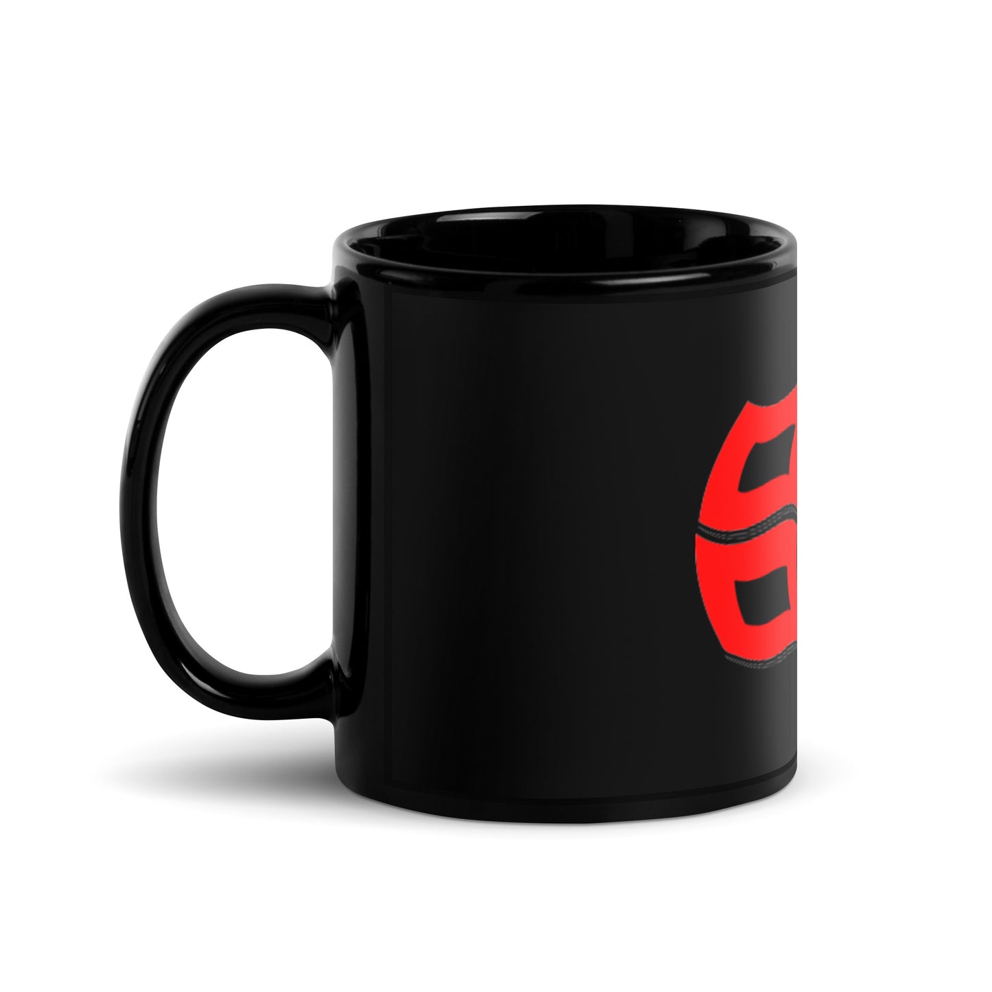 Black Glossy Mug