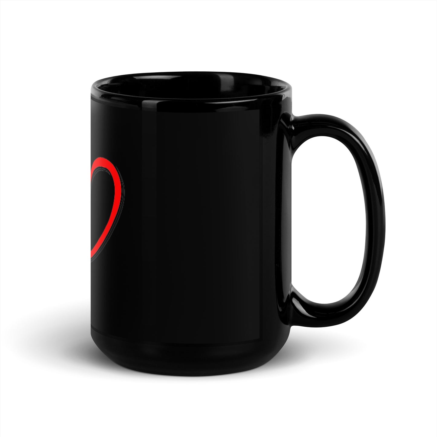 Black Glossy Mug